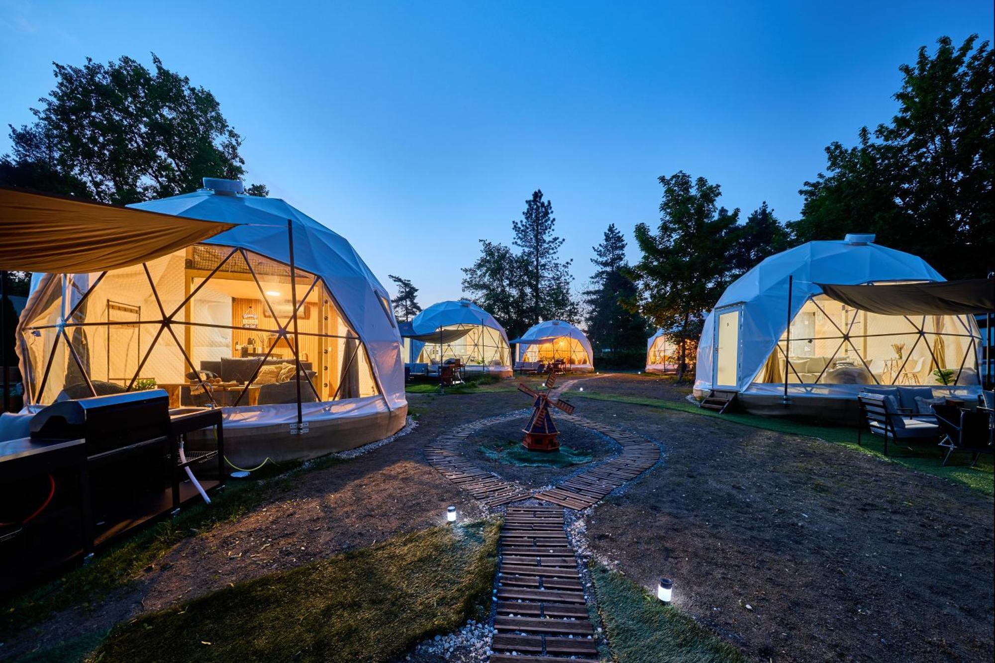 Campo de lujo Glamping Slapy (Prague-West)